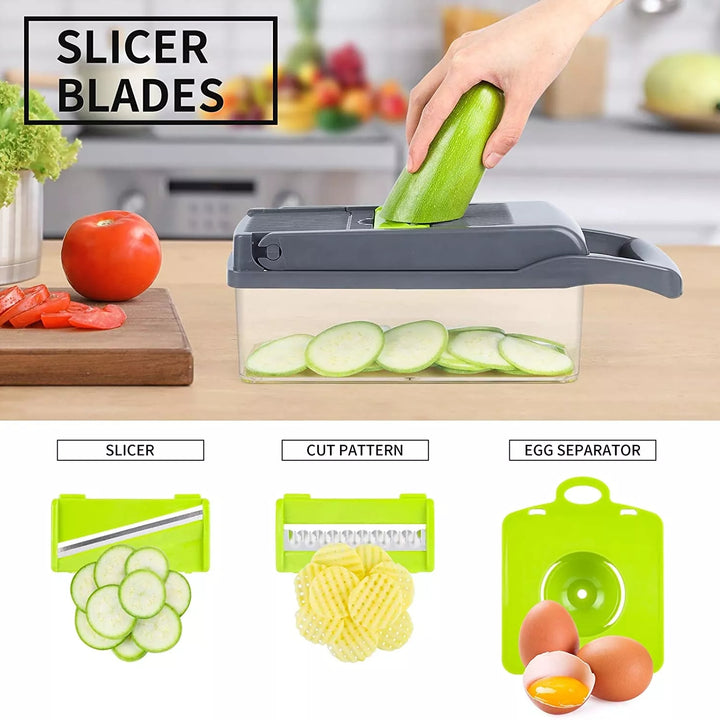 14 In 1 Multifunctional Vegetable Chopper