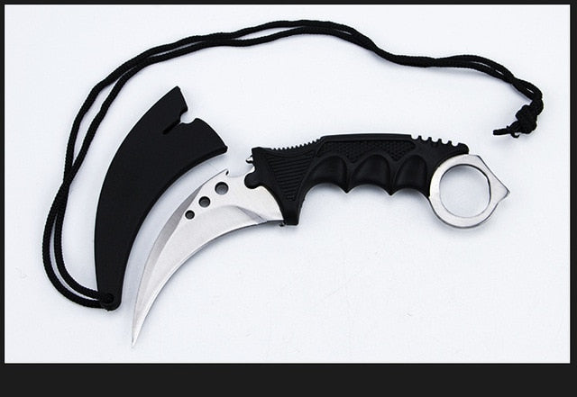 Three-eye Pure color Claw Knife